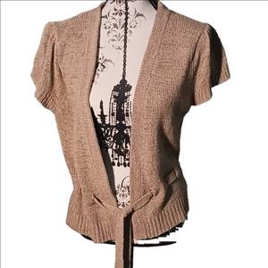 AUGUST SILK KNIT SWEATER TOP